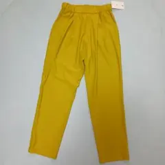 【新品タグ付き】 Bou Jeloud カジュアルパンツ イエロー ストレッチのサムネイル
