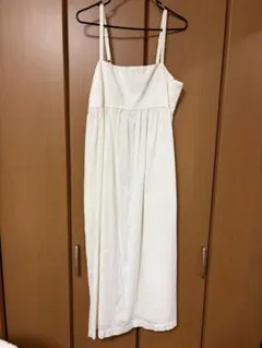 ユニクロ Iラインキャミワンピース Lサイズ