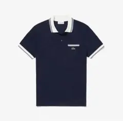 70%off 直営店購入 LACOSTE ネイビー ポロシャツ