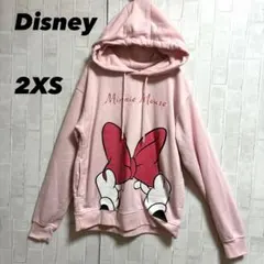 Disney ディズニー レディース パーカー ミニーちゃん ピンク フード