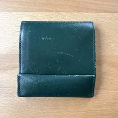 abrAsus 薄い財布 グリーン 二つ折り財布のサムネイル
