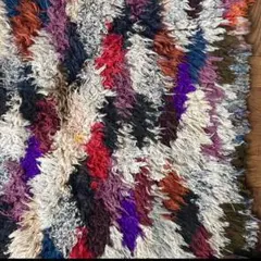 ボシャルウィット　モロッコラグ　vintage シャギータイプ