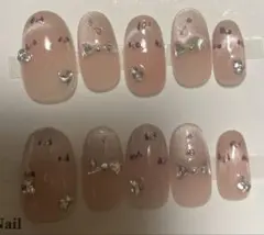 ショートオーバルネイルチップ Sサイズ