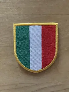 イタリア国旗デザイン ☆ 刺繍ワッペン