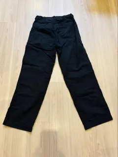 無印良品　ヘリーボーンワークパンツ　黒　Sサイズのサムネイル