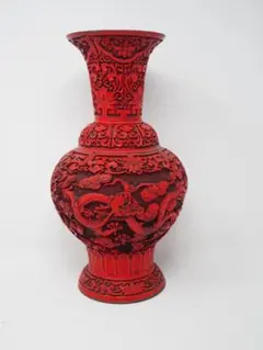堆朱漆彫り花瓶 中国美術 彫刻 花瓶彫漆 花瓶（花の彫刻） 年代物 美品 2026年最新】中国 堆朱 花瓶の人気アイテム - メルカリ