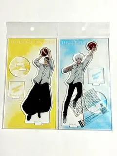 呪術廻戦 アクリルスタンド 五条 夏油 バスケ