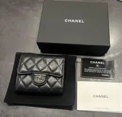 CHANEL シャネル マトラッセ スモールウォレット ラムスキンのサムネイル