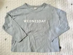 バースデイ テータテート 110 曜日シャツ　長袖カットソー