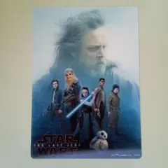 STAR WARS 最後のジェダイ 3D 下敷き B5