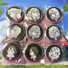 鬼滅の刃　柱ダイニング　甘露寺蜜璃缶バッジセット