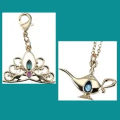 ディズニー プリンセス シークレット ネックレス チャーム ジャスミン アラジン