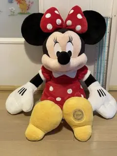 ディズニーストア　ミニーマウス　ぬいぐるみ　Mサイズ　50センチ　水玉　廃盤品