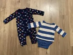 ベビーギャップ　Baby Gap ロンパース カバーオール 2点セット　70