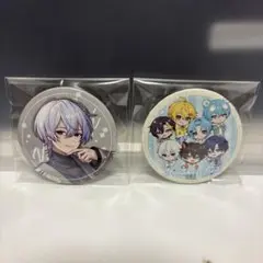 すにすて にしき 1周年 オーロラ缶バッジ - メルカリ
