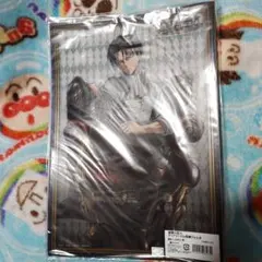 進撃の巨人 クリアファイル収納ホルダー リヴァイ & エレン クリアファイル入れ