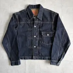 BOBSON 1stタイプ デニムジャケット 濃紺38 日本製 シンチバック