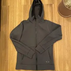 Oakley フルジップパーカー Lサイズ グレー
