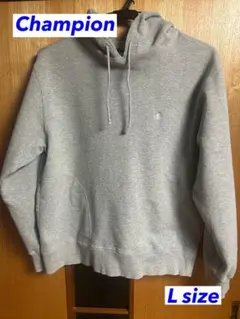 Champion グレー パーカー Lサイズ