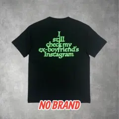 NO BRAND 英字プリント Tシャツ アート ユーモア27-6-47