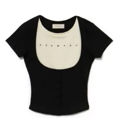 トップス andmary Lindsay logo tops black andmary Lindsay logo tops black 新品タグ付き｜Yahoo!フリマ（旧