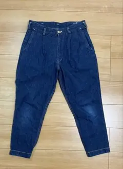 【kolor BEACON】メンズ　デニムパンツ カットオフ インディゴ kolor BEACON】メンズ デニムパンツ カットオフ インディゴ - メルカリ