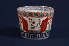 863 古伊万里大振上手金襴手窓絵小禽図蕎麦猪口 江戸中期 - メルカリ