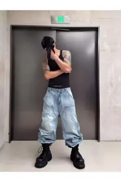 Chrome Hearts x evisu scam collab denim