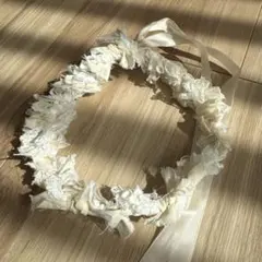 ベビー　花冠 ヘッドドレス