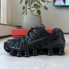 【新品未使用・入手困難】NIKE SHOX TL BLACK 27.5cm