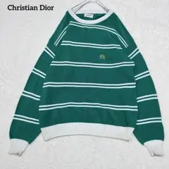ChristianDior ボーダーニット 80s アメリカ製 RN 14321