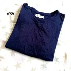 n'Or ネイビー Vネック Tシャツのサムネイル