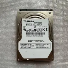 【ジャンク】TOSHIBA MK7575GSX 750GB HDD