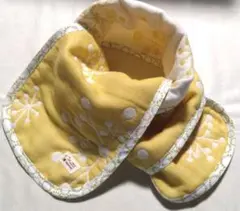 北欧イエロー☆6重ガーゼ☆ロングタオル