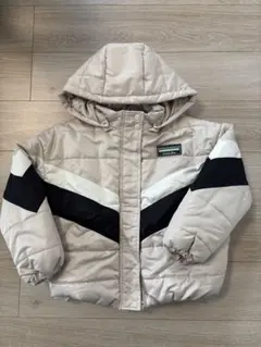 VIVIAN BLUEフード付きベージュコート