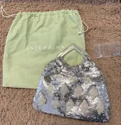 新品未使用 ANTEPRIMA クリニーク コラボ スパンコールパーティーバッグ