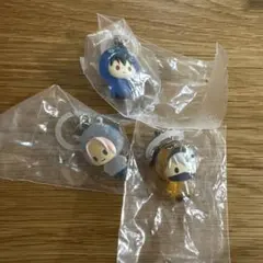 NARUTO 着ぐるみ マスコット キーホルダー 3種セット　めじるしチャーム