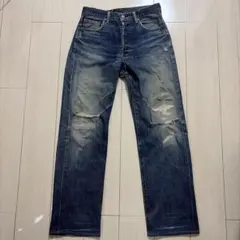 90s Levi's 50S-XX フェード ボロ 日本製 鬼ヒゲ - メルカリ