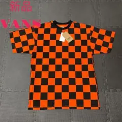 新品　バンズ VANS チェッカー柄　Tシャツ