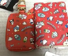 タグ付き！サンリオ　ハローキティ　50周年 お財布&キーケース　セット