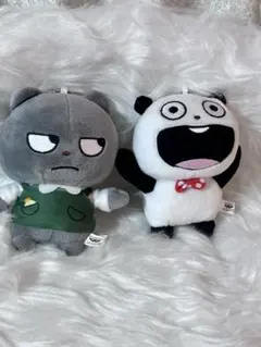 にしむらゆうじ　ぬいぐるみポーチ付きエコバッグ　2個セット にしむらゆうじ ぬいぐるみポーチ付きエコバッグ 2個セット - メルカリ