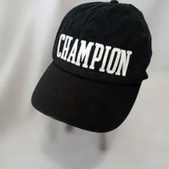 残1点/CHAMPION ベースボールキャップ ブラック/即日発送/お洒落帽子