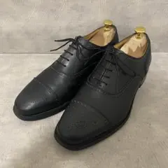 スコッチグレイン シャインオアレイン ストレートチップ メダリオン