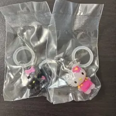 ハローキティ めじるしアクセサリー お花、小悪魔