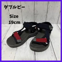 ミキハウス ダブルビー DOUBLE.B サンダル 19cm