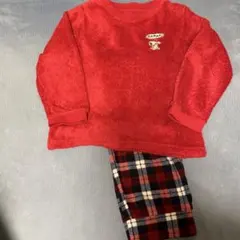 GU スヌーピーフリースパジャマセット 130cm