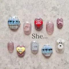 538 ニュアンス ポップ 個性派 カラフル 韓国 フリル バレンタイン