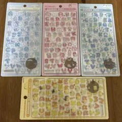 サンリオ　ボンボンドロップシールmoji 4種