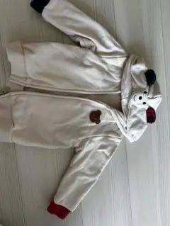 ミキハウス フード付きアウター 80