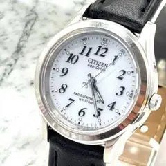 CITIZEN　電波ソーラー　美品　腕時計　レディース　H335-S055091